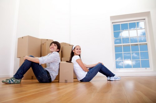 Furniture dismantling for Ratcliff flat removals