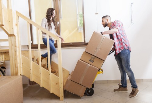 Careful handling during a flat removal in Ratcliff
