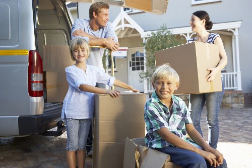 Careful packing of fragile items for house removals in Ratcliff